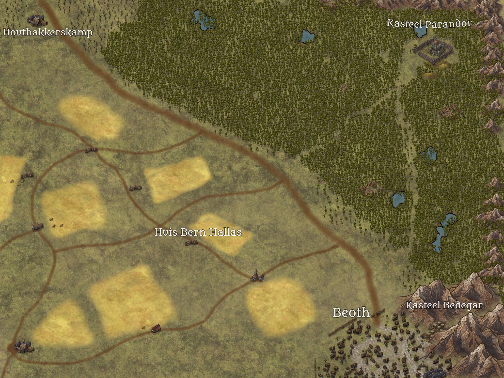 Regio rondom Beoth